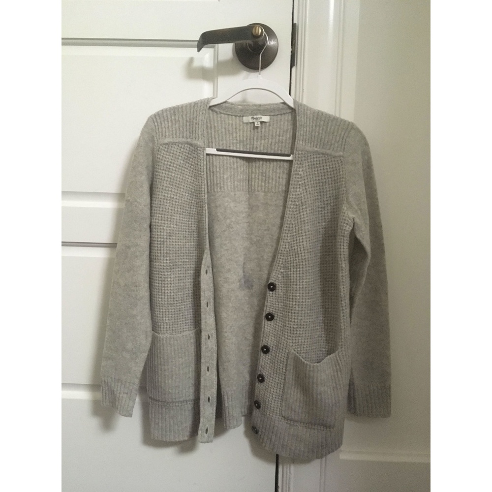 Madewell Waffle Stitch Cardigan (NWOT)
